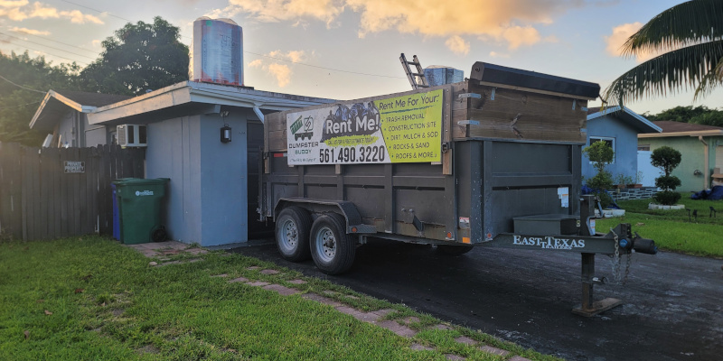 Our Dumpster Rental Service Lets You Enjoy the Benefits of Decluttering
